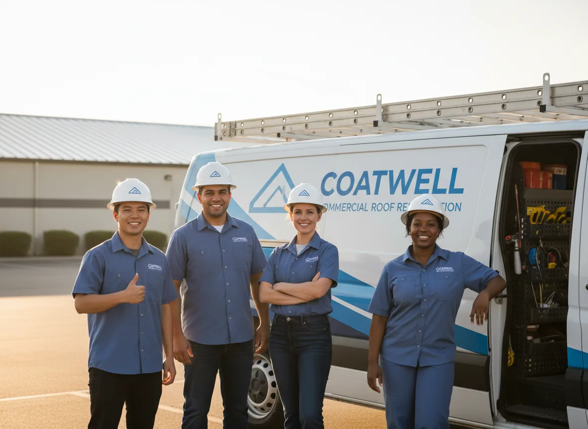 Commercial roof coating company in Trail City, SD